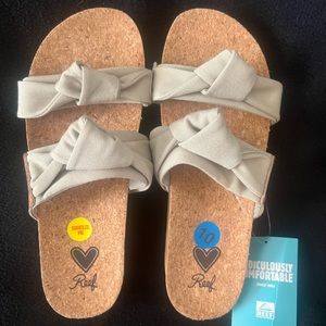 Reef Cork Knotty Vista HI Sandals size 10 NWT